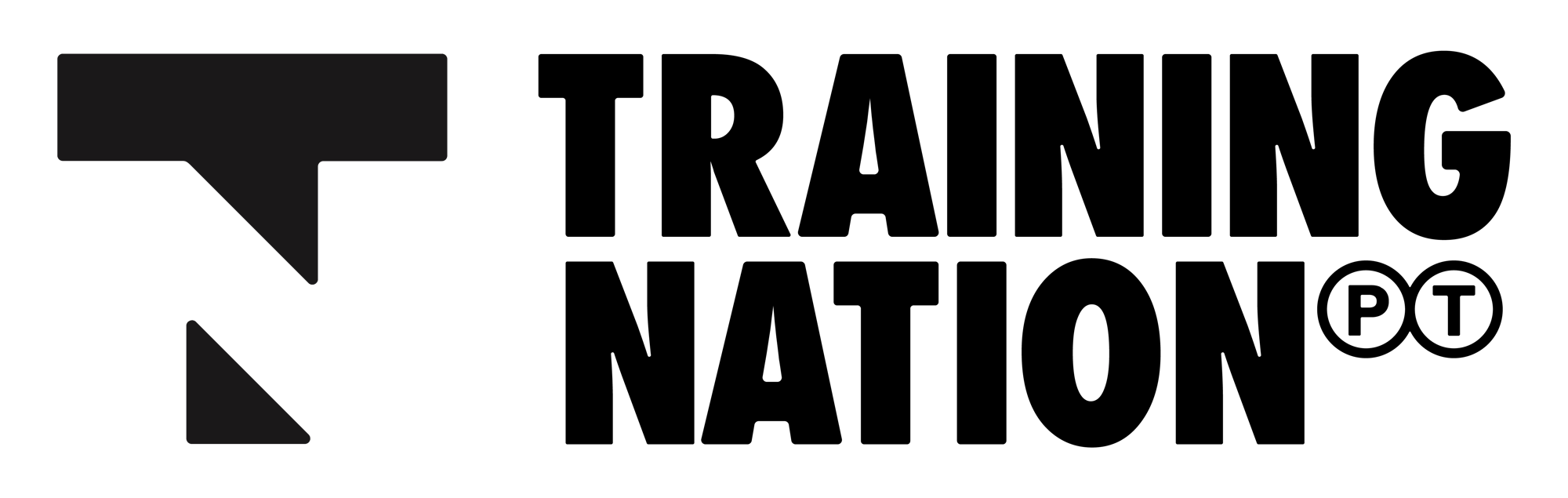 Primary logotype + symbol lockup_Black